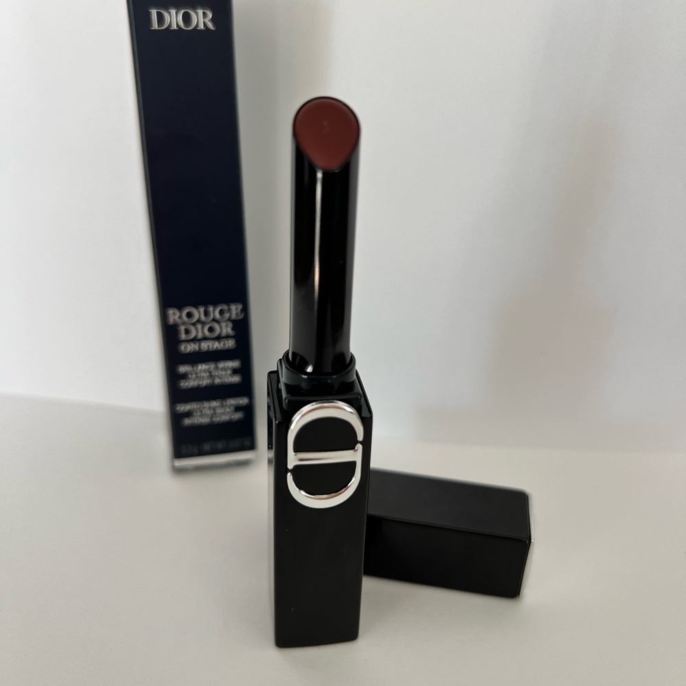 Dior Rouge On Stage Lipstick in Rich Burgundy New !!
